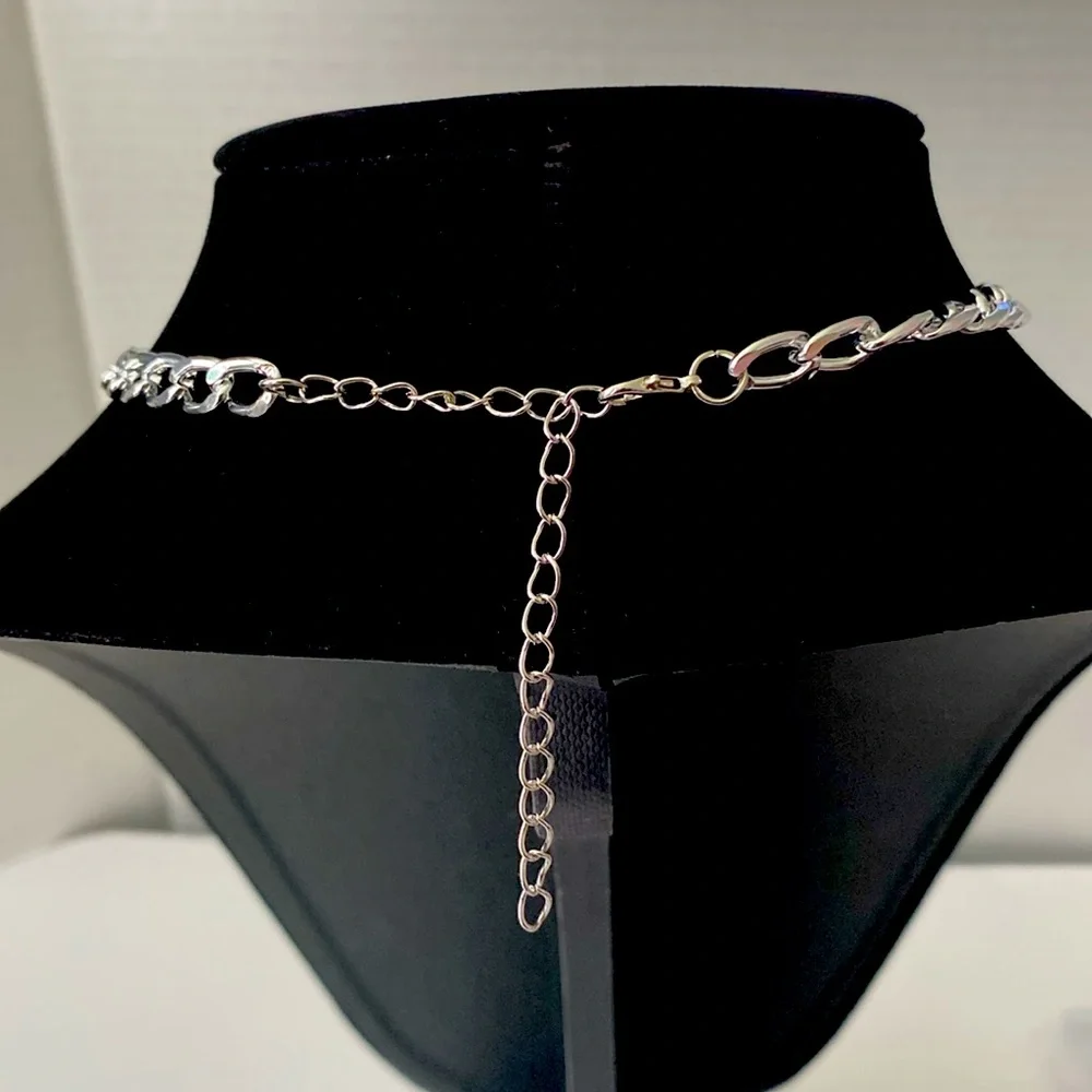 Butterfly Pendant Necklace in Silver